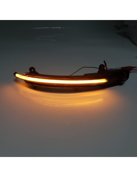 Luces de Espejo Dinámicas LED Audi Q5 SQ5 Q7 2008-2017 Amarillo