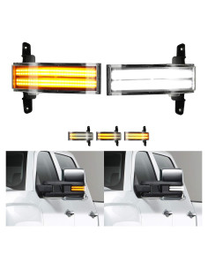 Luces LED Secuenciales ROCCS para Espejo Lateral Chevy/GMC 2014-2019