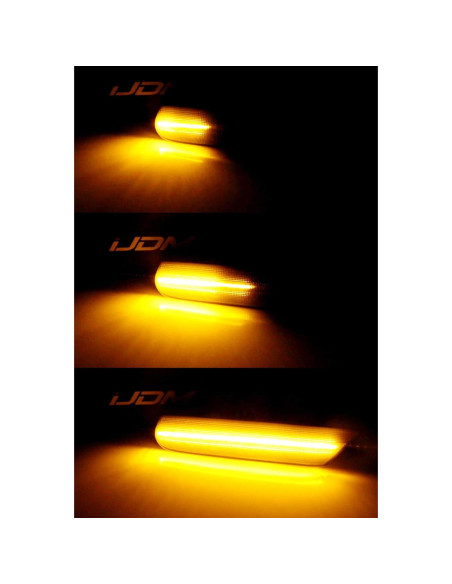 Kit Luz Marcador Lateral LED Secuencial iJDMTOY Porsche 911 996 986