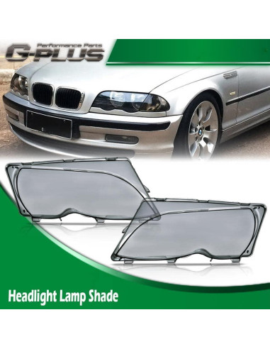 Cubierta de Lente de Faro G-PLUS Claro para BMW E46 4D 02-05