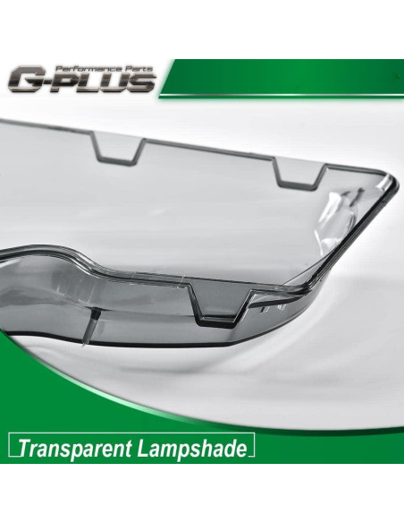 Cubierta de Lente de Faro G-PLUS Claro para BMW E46 4D 02-05
