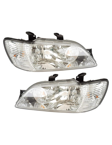 Juego de Faros Halógenos JP Auto para Mitsubishi Lancer 2002-2003
