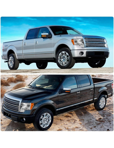 Faros Reemplazo Izquierdo y Derecho Ford F150 2009-2014 LED