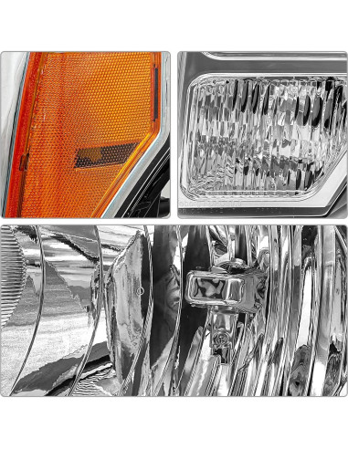 Faros Reemplazo Izquierdo y Derecho Ford F150 2009-2014 LED