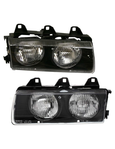 Faros Delanteros Halógenos Garage-Pro para BMW 328i 1996-1999