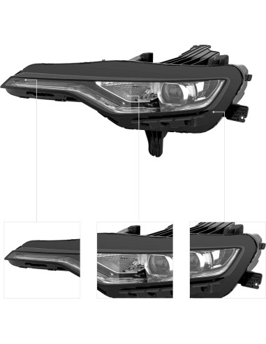 Conjunto de Faros LED QUSKLISU para Chevrolet Camaro 2019-2024