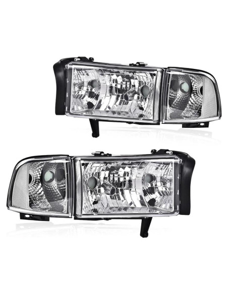 Faros CNNELL para Dodge Ram 1500 2500 3500 1994-2002