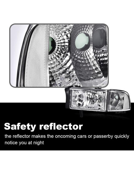 Faros CNNELL para Dodge Ram 1500 2500 3500 1994-2002