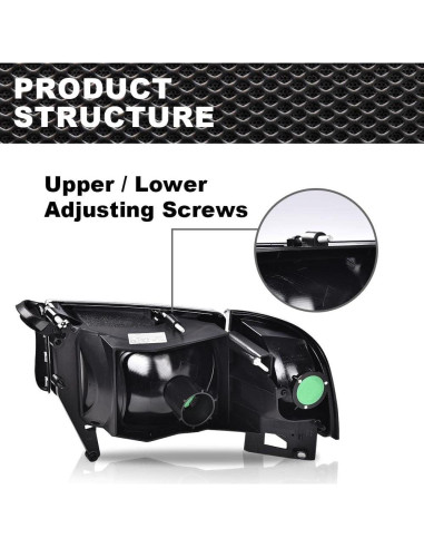 Faros CNNELL para Dodge Ram 1500 2500 3500 1994-2002