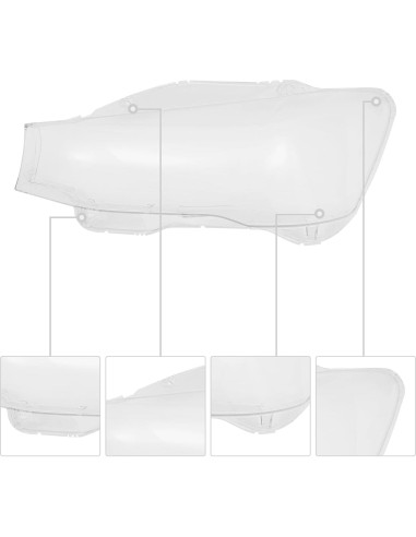 Cubierta de Faro Izquierdo Fronimo para BMW X3 F25 2014-2017