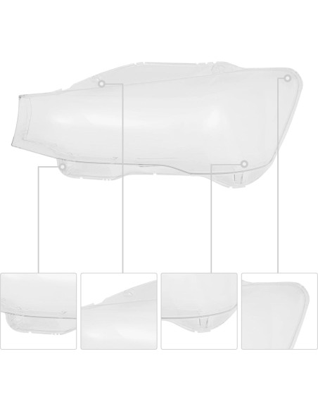 Cubierta de Faro Izquierdo Fronimo para BMW X3 F25 2014-2017