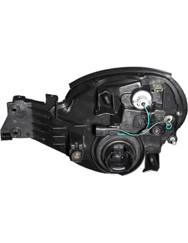 Faros de Cristal Negros SPPC para Subaru Impreza - Par