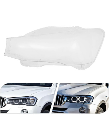 Cubierta de Faro Izquierdo Fronimo para BMW X3 F25 2014-2017