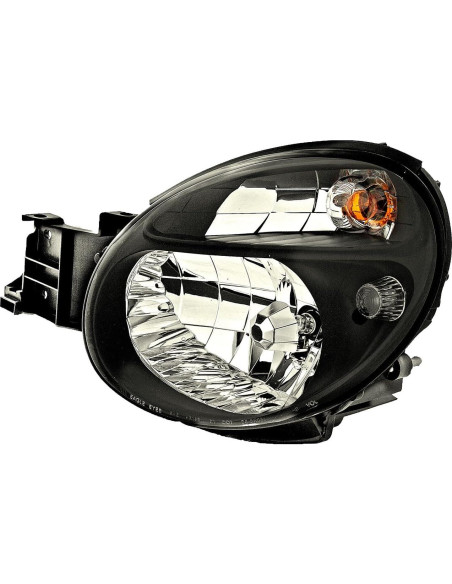 Faros de Cristal Negros SPPC para Subaru Impreza - Par
