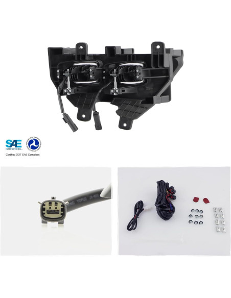 Luces de Niebla LED AKKON para Ford F150 Raptor 2021-2025