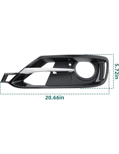 Rejilla de Luz de Niebla Frontal BMW Serie 3 F30 F31 2012-2015