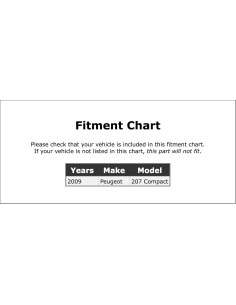 Bombilla de Luz de Niebla PartCatalog PC-2958204 para Peugeot 207 2