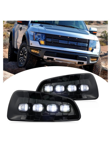 Luces de Niebla LED BINQIGOO para Ford F150 2010-2014