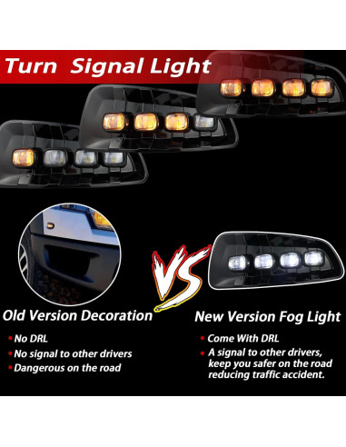 Luces de Niebla LED BINQIGOO para Ford F150 2010-2014