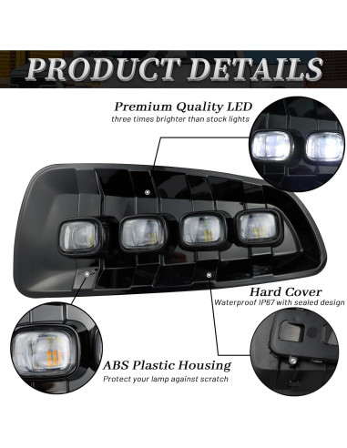 Luces de Niebla LED BINQIGOO para Ford F150 2010-2014