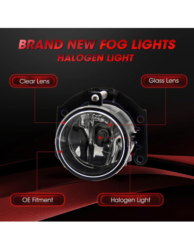 Luces Antiniebla WEZEMLIGHT H11 55W para Mitsubishi Outlander 2010-2015