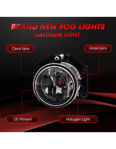 Luces Antiniebla WEZEMLIGHT H11 55W para Mitsubishi Outlander 2010-2015