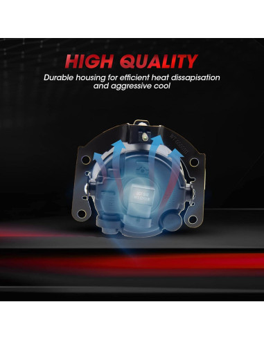 Luces Antiniebla WEZEMLIGHT H11 55W para Mitsubishi Outlander 2010-2015