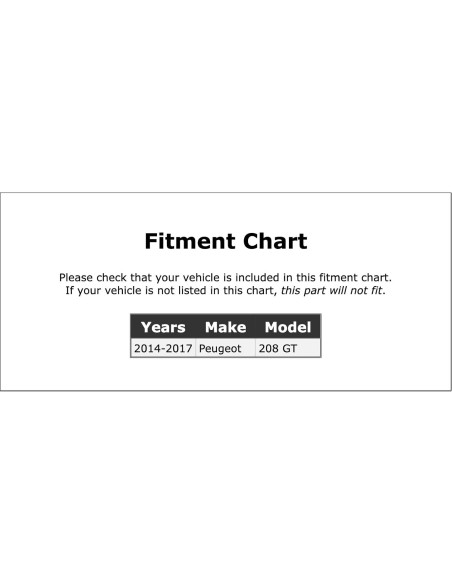 Bombilla de luz antiniebla PartCatalog OE Peugeot 208 2014-2017