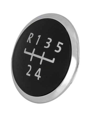 Cabeza de Emblema Palanca de Cambios X AUTOHAUX VW 5 Velocidades