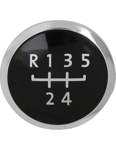 Cabeza de Emblema Palanca de Cambios X AUTOHAUX VW 5 Velocidades