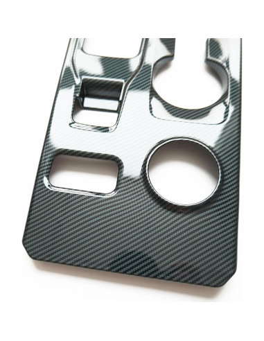 Panel de Consola Central Fibra de Carbono CYAuto Ford Ranger 2024-2025