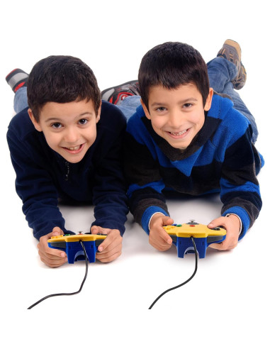 Controlador N64 miadore Amarillo y Azul para Consola