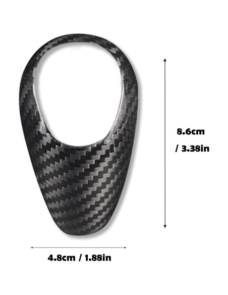 Cubierta de Perilla de Cambio de Marchas SUNJIKA para BMW M2 M3 M4