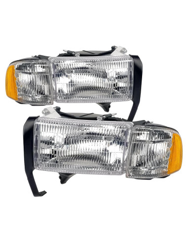 Faros APSVE para Dodge Ram 1500 1994-2001 y 2500-3500