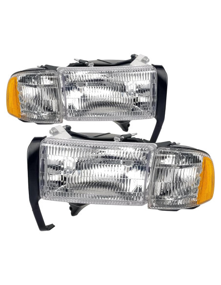 Faros APSVE para Dodge Ram 1500 1994-2001 y 2500-3500