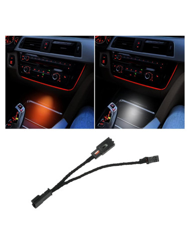 Luz Ambiental LED Jaronx para Consola BMW F20 F21 F30 F80