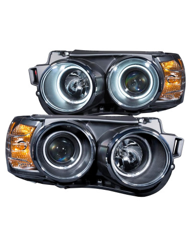 Faro Proyector ANZO USA 121488 Negro/Transparente para Chevrolet Sonic