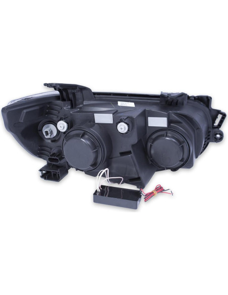 Faro Proyector ANZO USA 121488 Negro/Transparente para Chevrolet Sonic