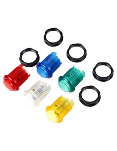 Botones LED Arcade EG STARTS 30mm 5V Iluminados DIY