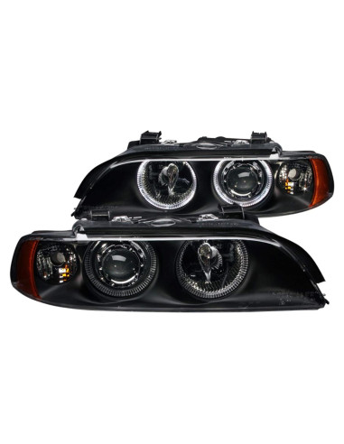 Faros Proyectores Anzo USA 121017 para BMW - Negros Claros