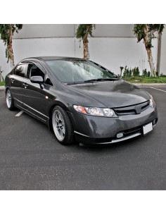 Faros Proyector Spec-D Tuning Negro para Honda Civic 2006-2011 2