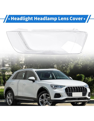Cubierta de Lente de Faro VekAuto para Audi Q3 2012-2015