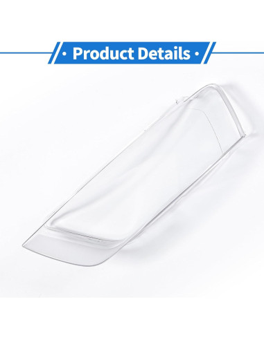 Cubierta de Lente de Faro VekAuto para Audi Q3 2012-2015