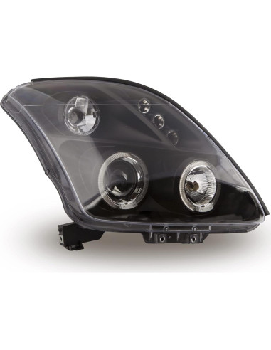 Faros delanteros GV-ZONE para Suzuki Swift 2005-2010, negros