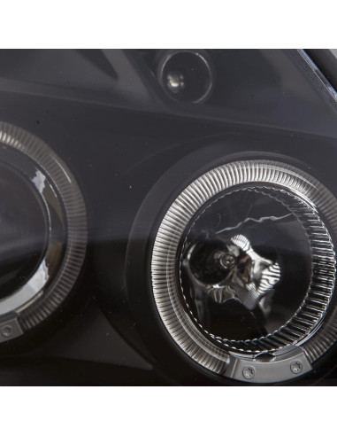 Faros delanteros GV-ZONE para Suzuki Swift 2005-2010, negros