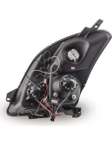 Faros delanteros GV-ZONE para Suzuki Swift 2005-2010, negros
