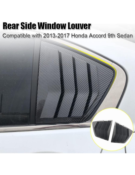 Cubierta Ventilación Lateral Trasera Honda Accord 2013-2017 ABS