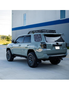 Calcomanías Florales para Ventana Lateral Trasera Xinghe 42x100cm 2