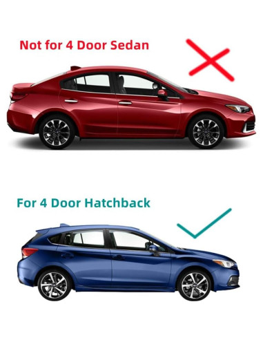 Cristal de Ventana Trasera Lado Derecho Subaru Impreza 2017-2023