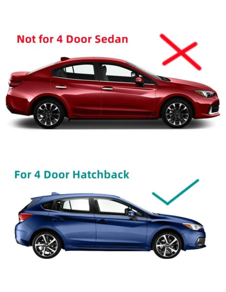 Cristal de Ventana Trasera Lado Derecho Subaru Impreza 2017-2023